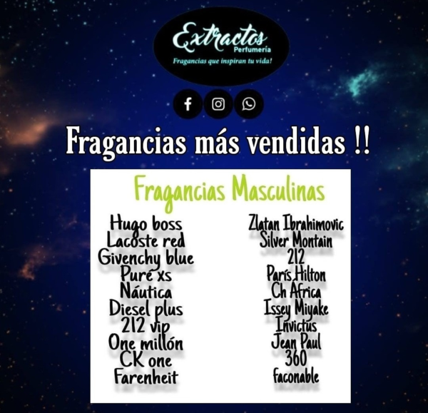 Lociones - Extractos